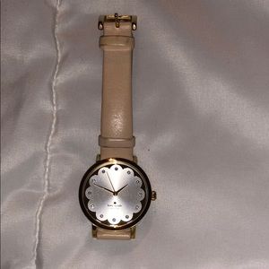 Tan Leather and Gold Kate Spade Watch